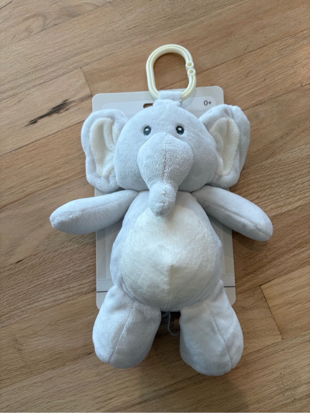 Kelly Baby Plush Elephant Rattle Stuffed Animal